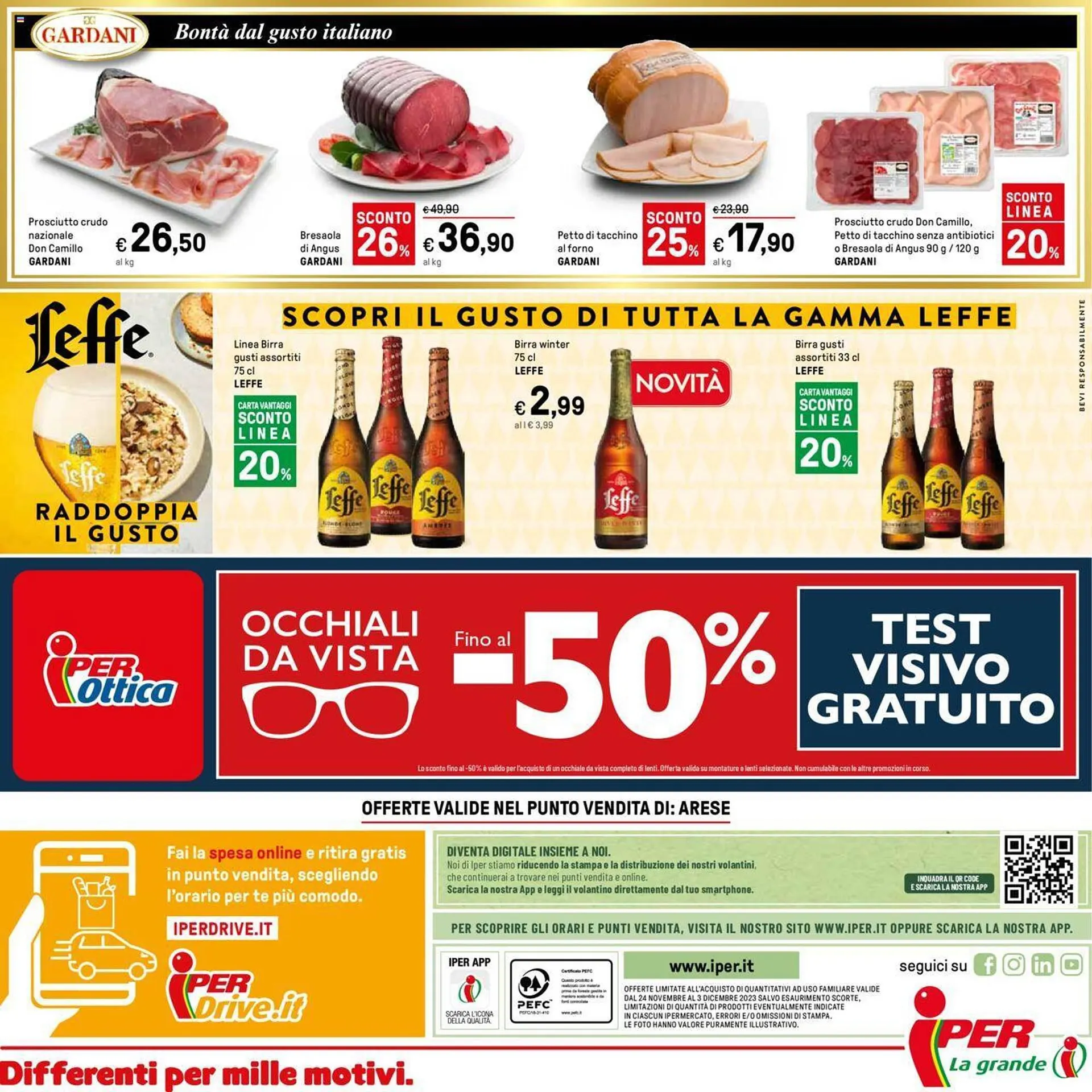 Volantino Iper La Grande da 24 novembre a 3 dicembre di 2023 - Pagina del volantino 40