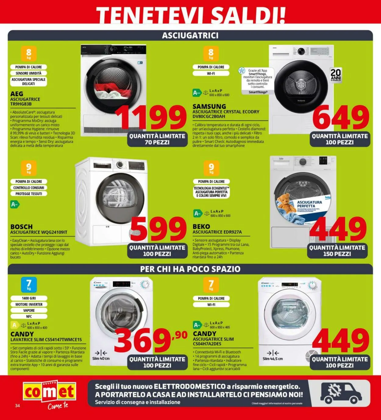 Comet Volantino attuale da 4 gennaio a 17 gennaio di 2024 - Pagina del volantino 34