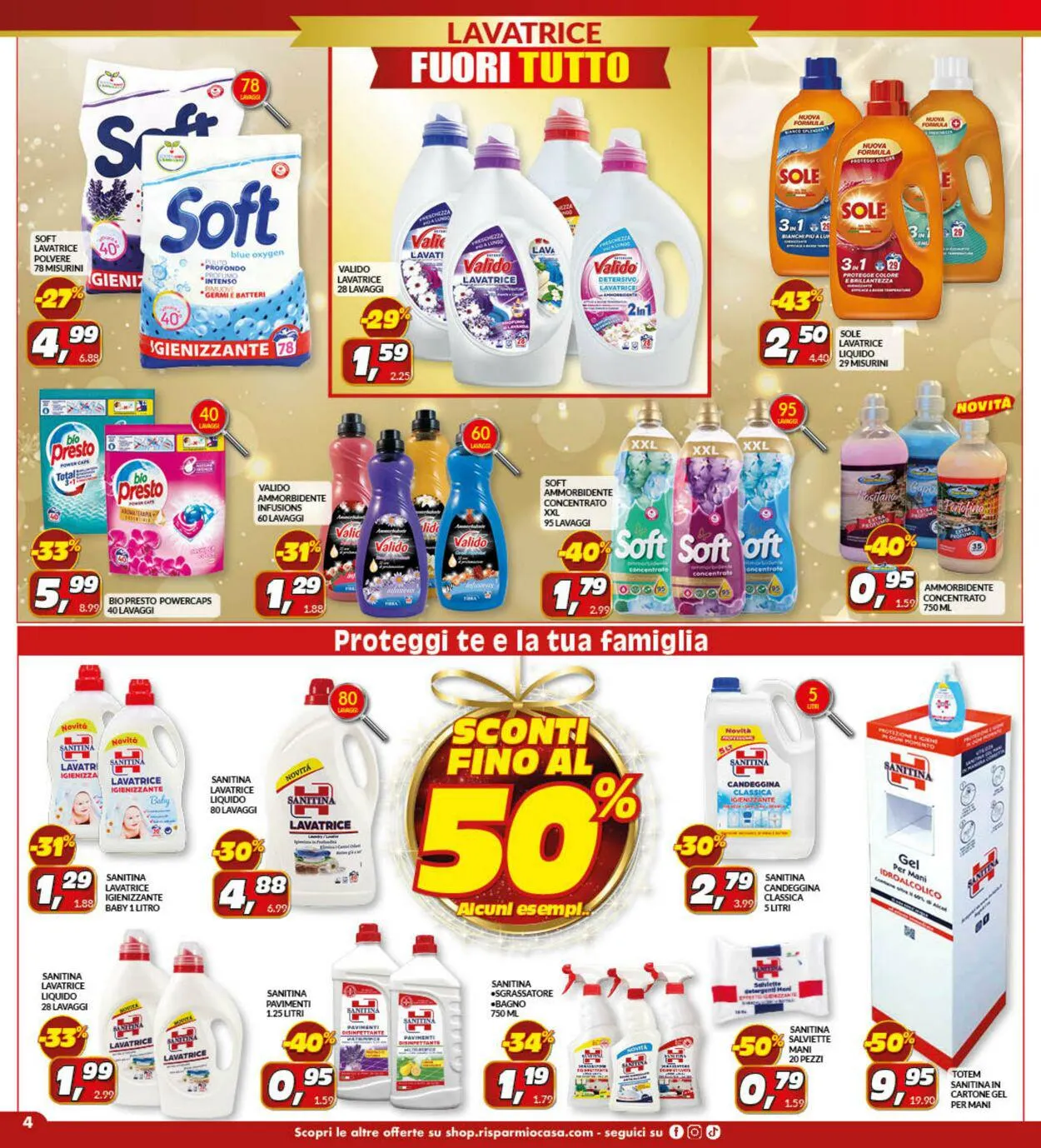 Risparmio Casa Volantino attuale da 18 dicembre a 7 gennaio di 2024 - Pagina del volantino 4