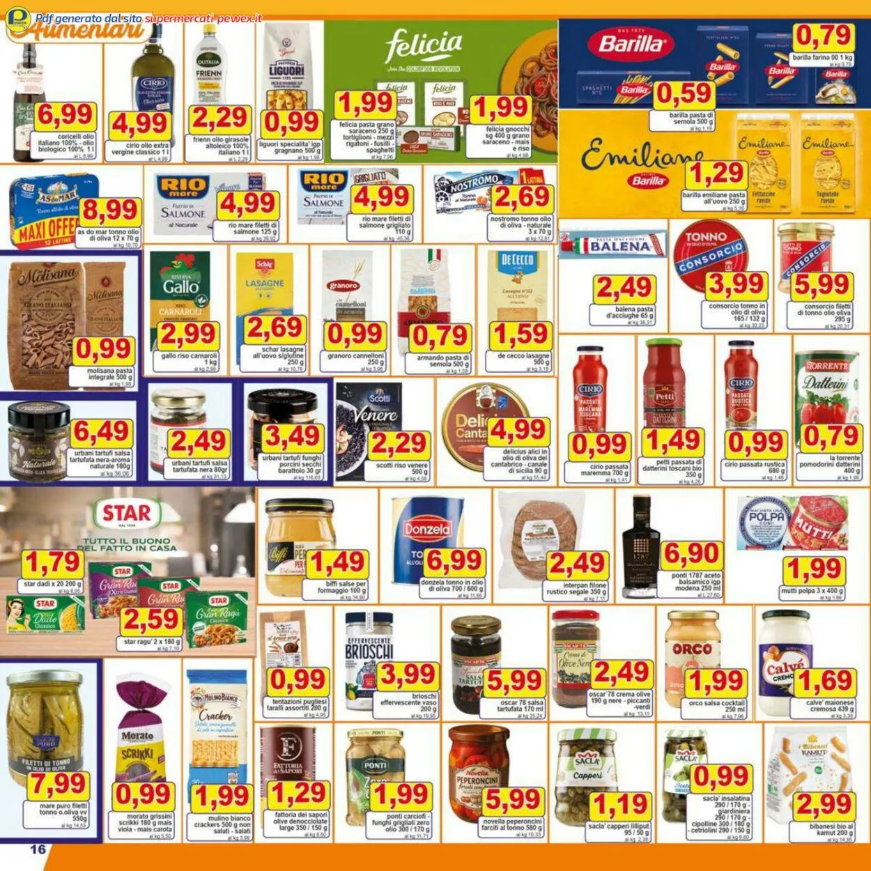 Pewex Volantino attuale da 12 gennaio a 26 gennaio di 2026 - Pagina del volantino 16
