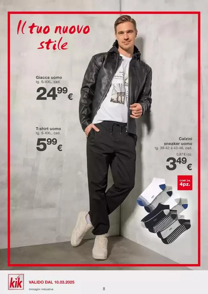 Taglie forti da 17 marzo a 31 marzo di 2025 - Pagina del volantino 8