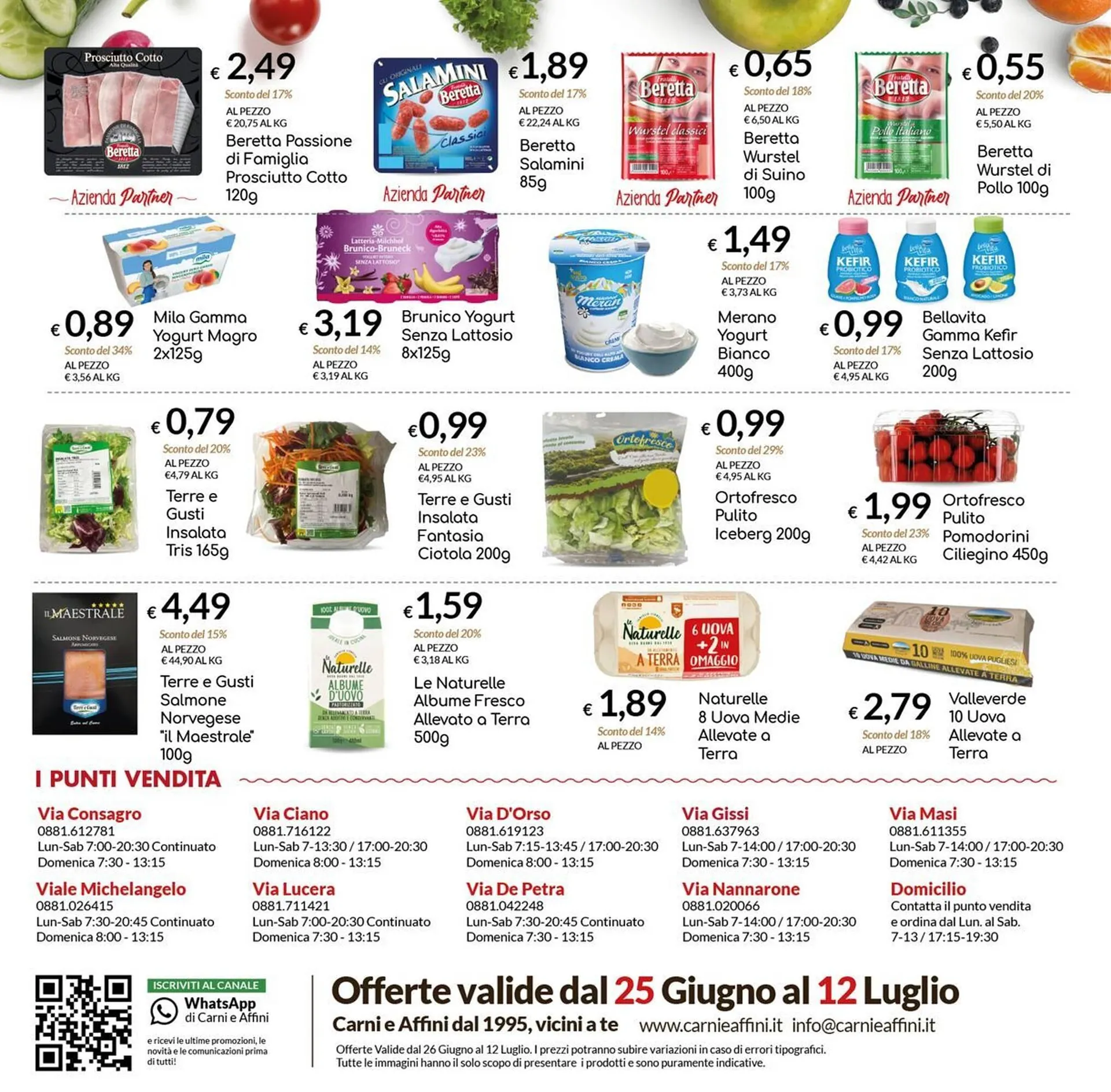 Volantino Carni e Affini Supermercati da 25 giugno a 12 luglio di 2025 - Pagina del volantino 12