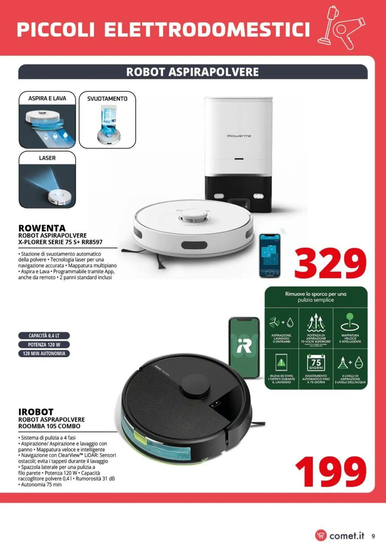 Comet Volantino attuale da 6 giugno a 18 giugno di 2025 - Pagina del volantino 9