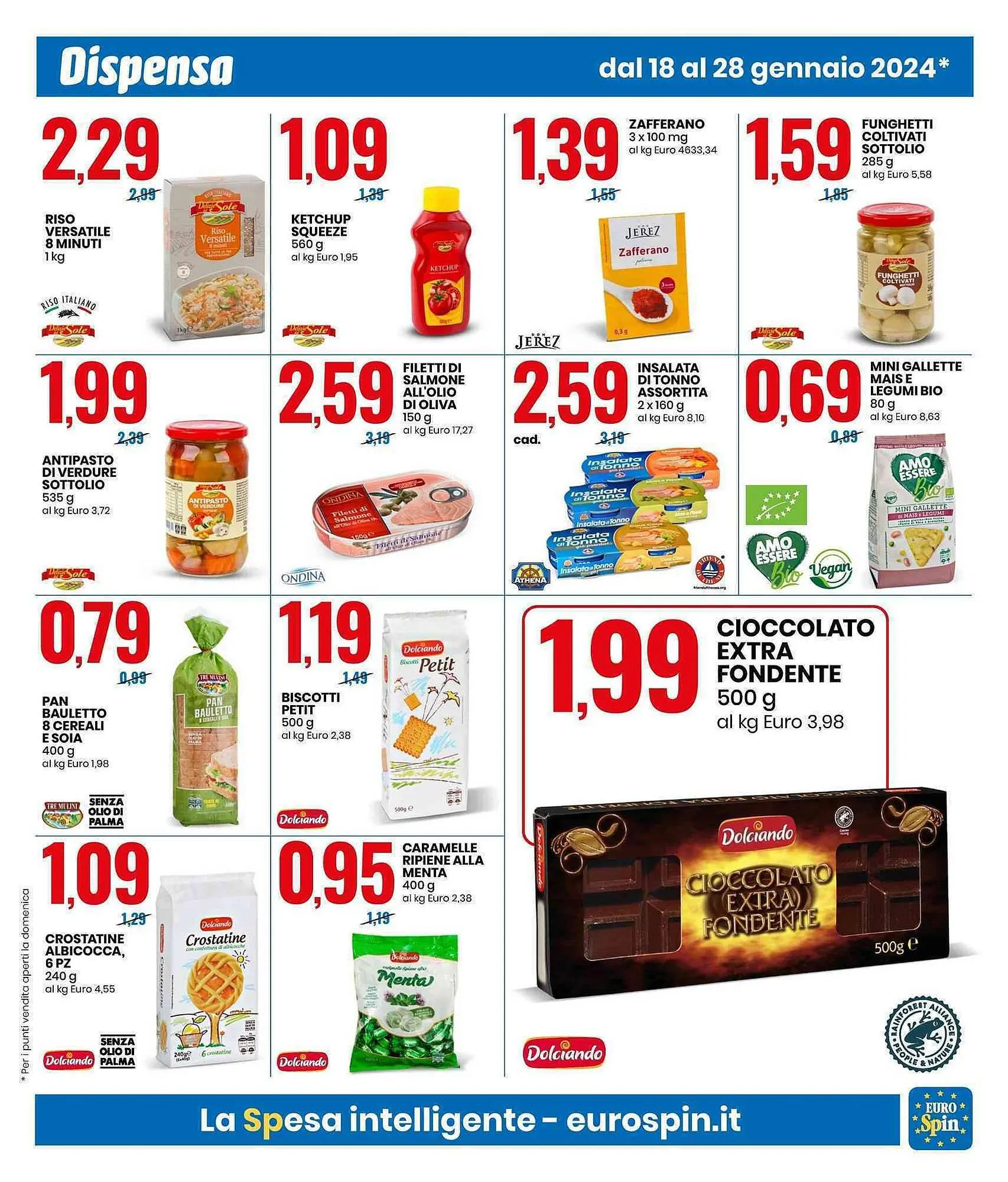 Volantino Eurospin da 18 gennaio a 28 gennaio di 2024 - Pagina del volantino 5