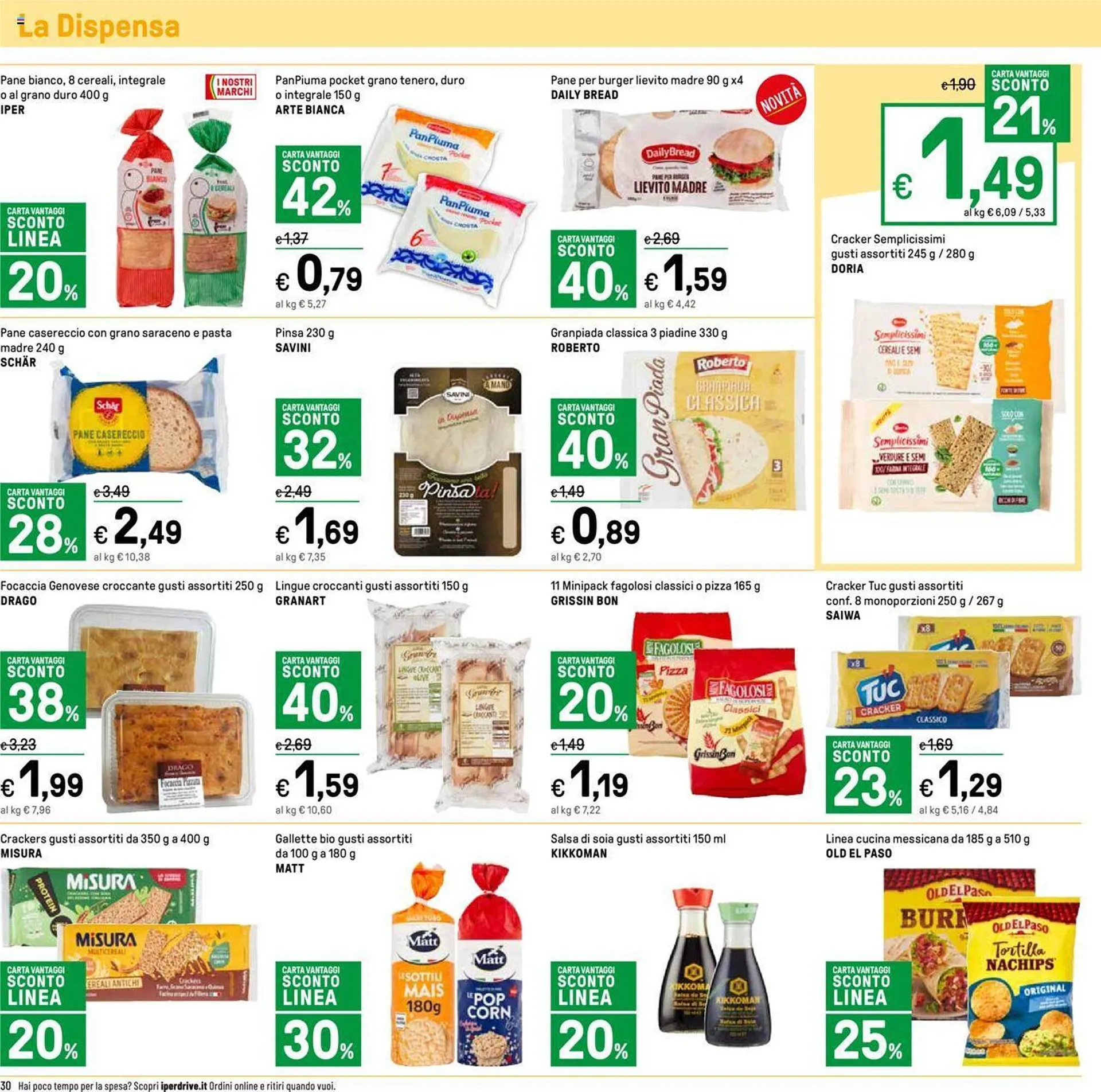 Volantino Iper La Grande da 24 novembre a 3 dicembre di 2023 - Pagina del volantino 30
