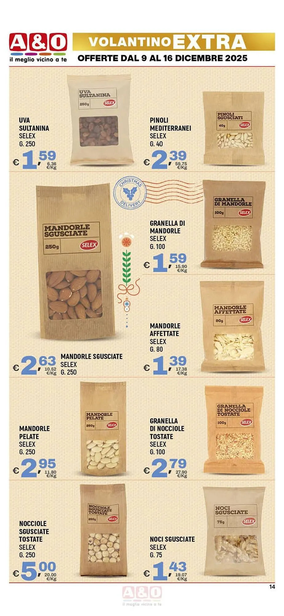 Volantino A&O da 9 dicembre a 16 dicembre di 2025 - Pagina del volantino 14