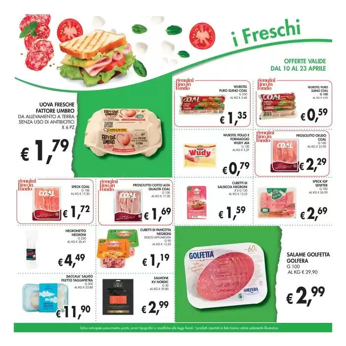 Nuova apertura Subiaco da 10 aprile a 23 aprile di 2025 - Pagina del volantino 16