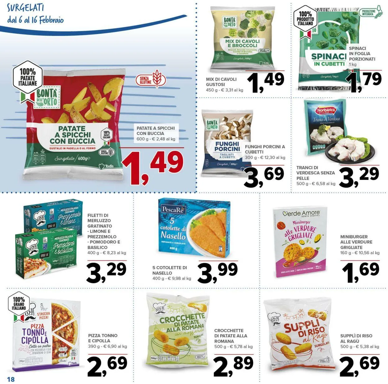 Todis Volantino attuale da 19 marzo a 2 aprile di 2025 - Pagina del volantino 18