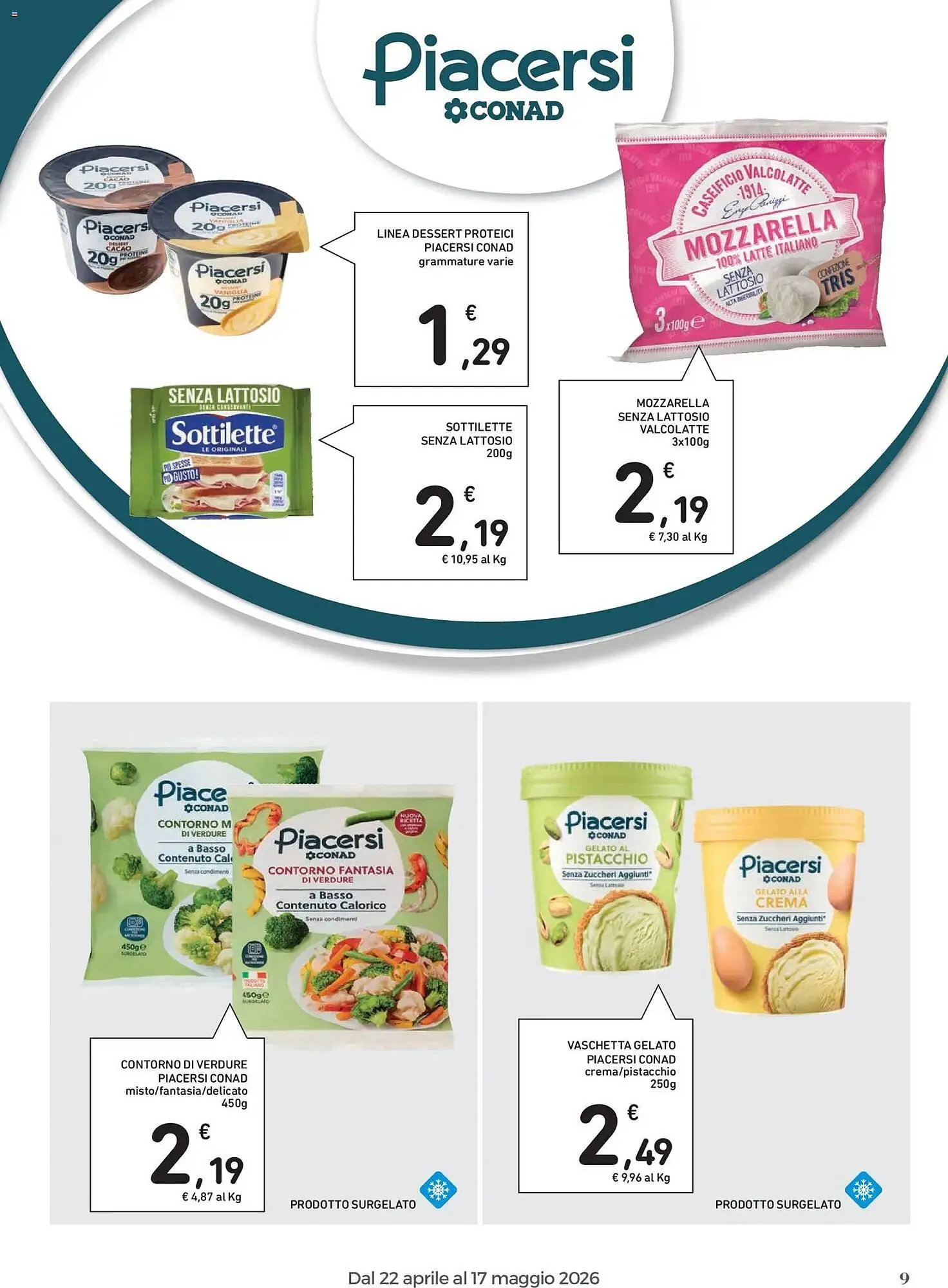 Volantino Conad da 22 aprile a 17 maggio di 2026 - Pagina del volantino 9