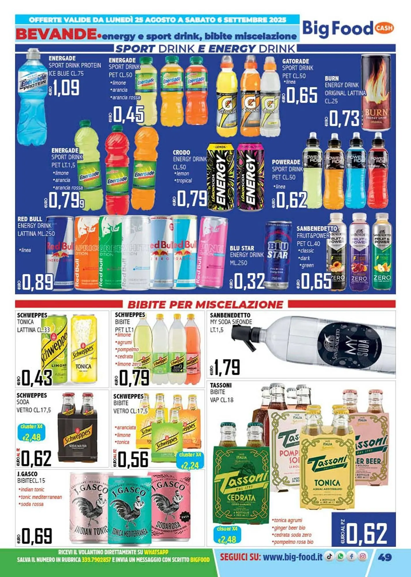 Volantino Big Food da 25 agosto a 6 settembre di 2025 - Pagina del volantino 49