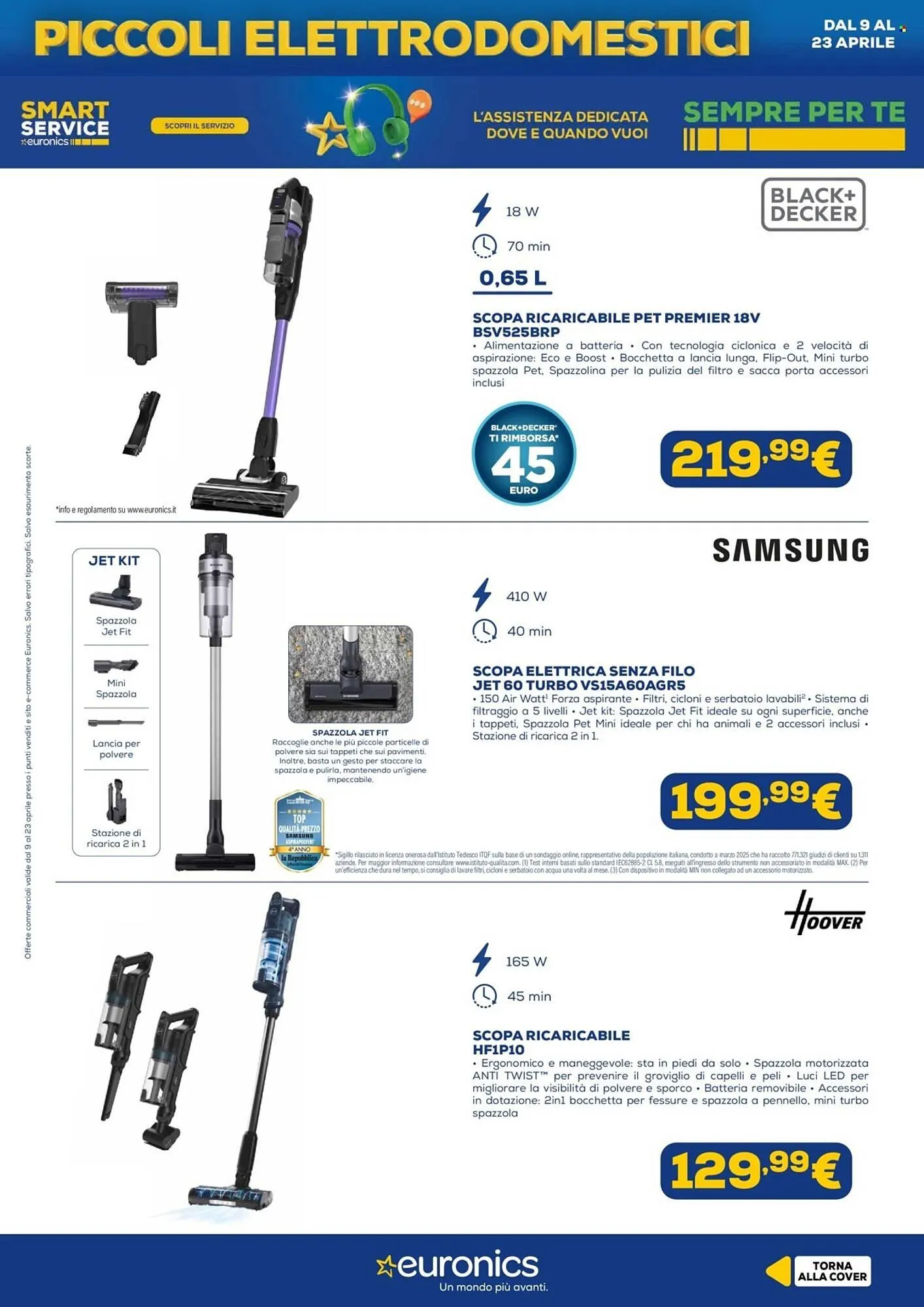 Volantino Euronics da 9 aprile a 23 aprile di 2026 - Pagina del volantino 4