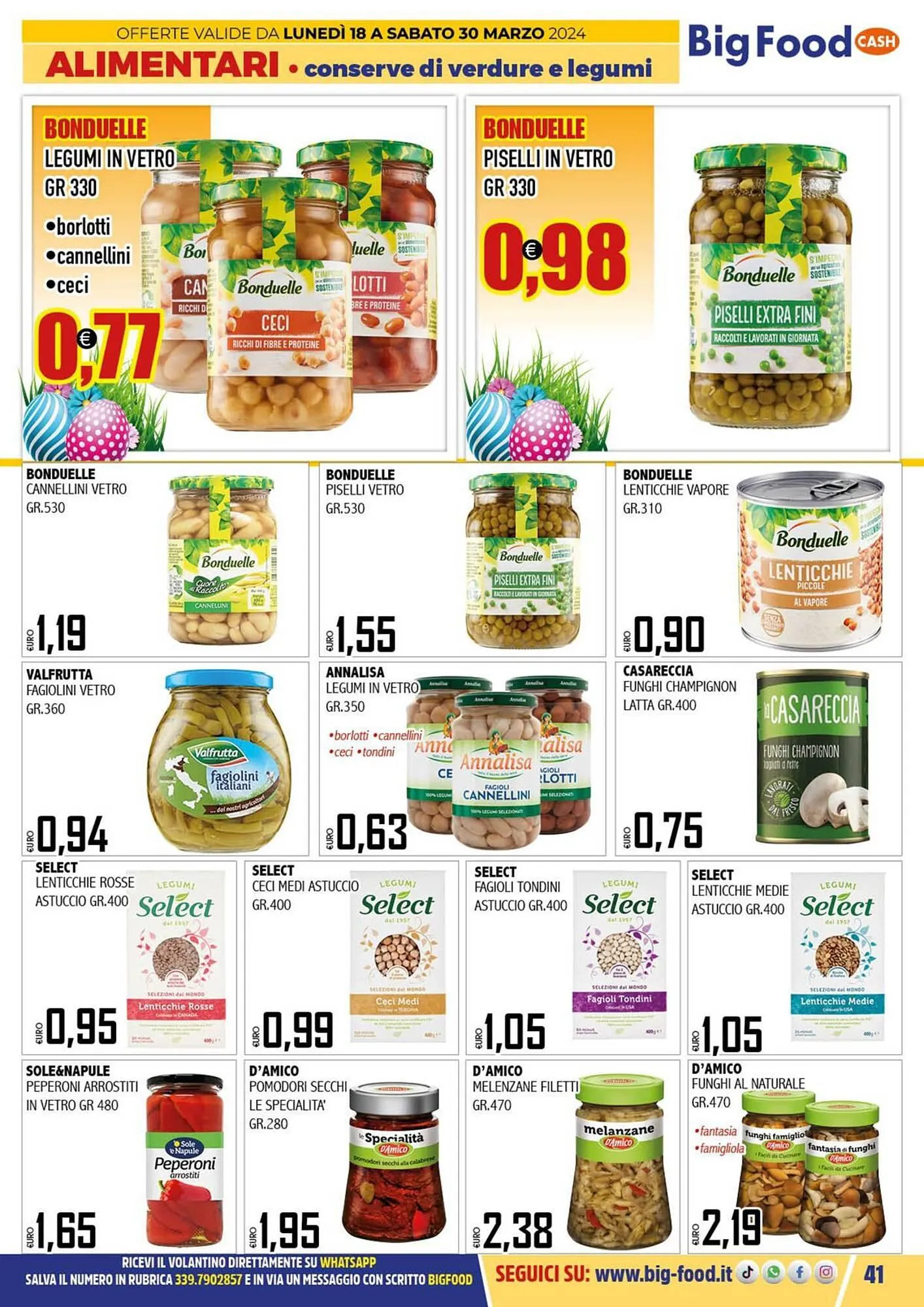 Volantino Big Food da 18 marzo a 30 marzo di 2024 - Pagina del volantino 41