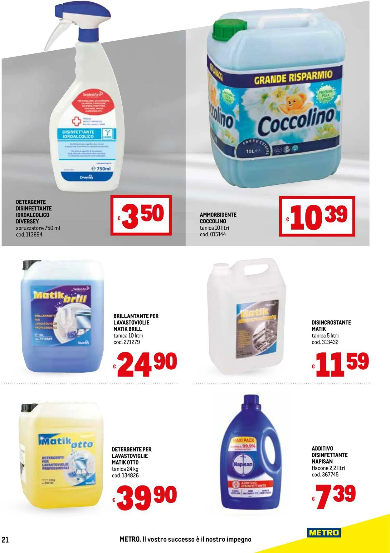 Metro Volantino attuale da 3 luglio a 17 luglio di 2024 - Pagina del volantino 21