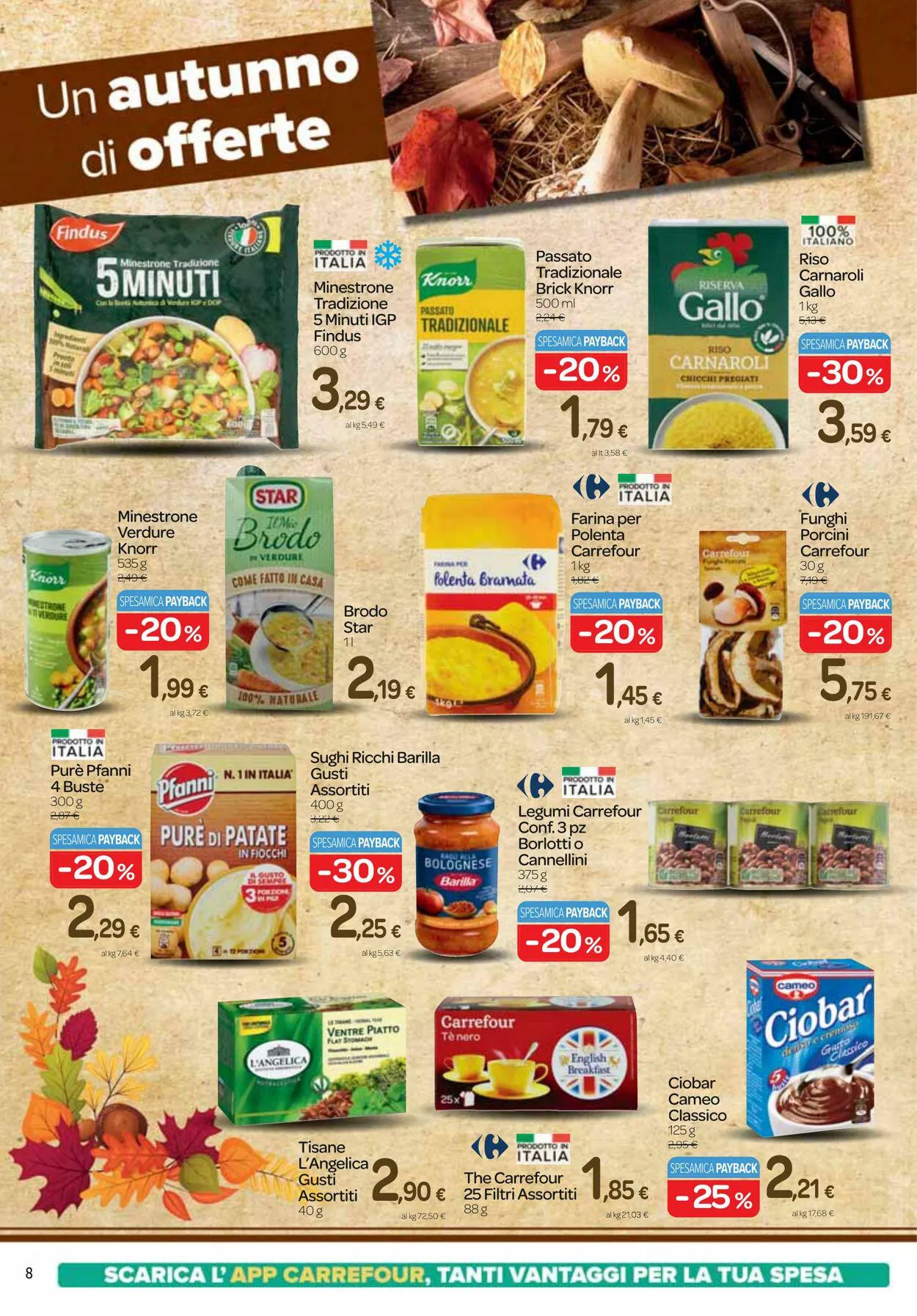 Carrefour Volantino attuale da 5 ottobre a 17 ottobre di 2023 - Pagina del volantino 8