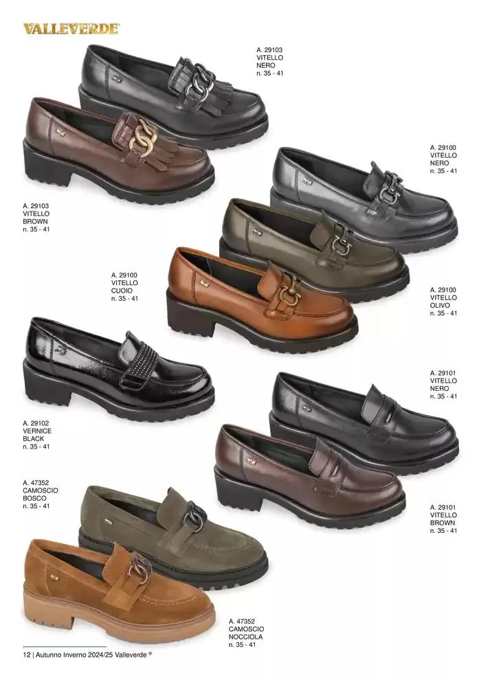 Catalogo Autunno-Inverno 2024/2025 da 14 ottobre a 20 marzo di 2025 - Pagina del volantino 12