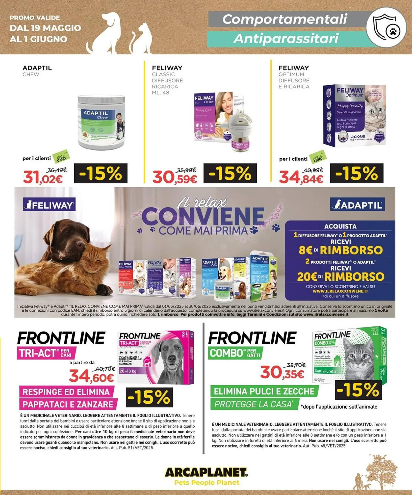 Volantino Arcaplanet da 19 maggio a 1 giugno di 2025 - Pagina del volantino 35