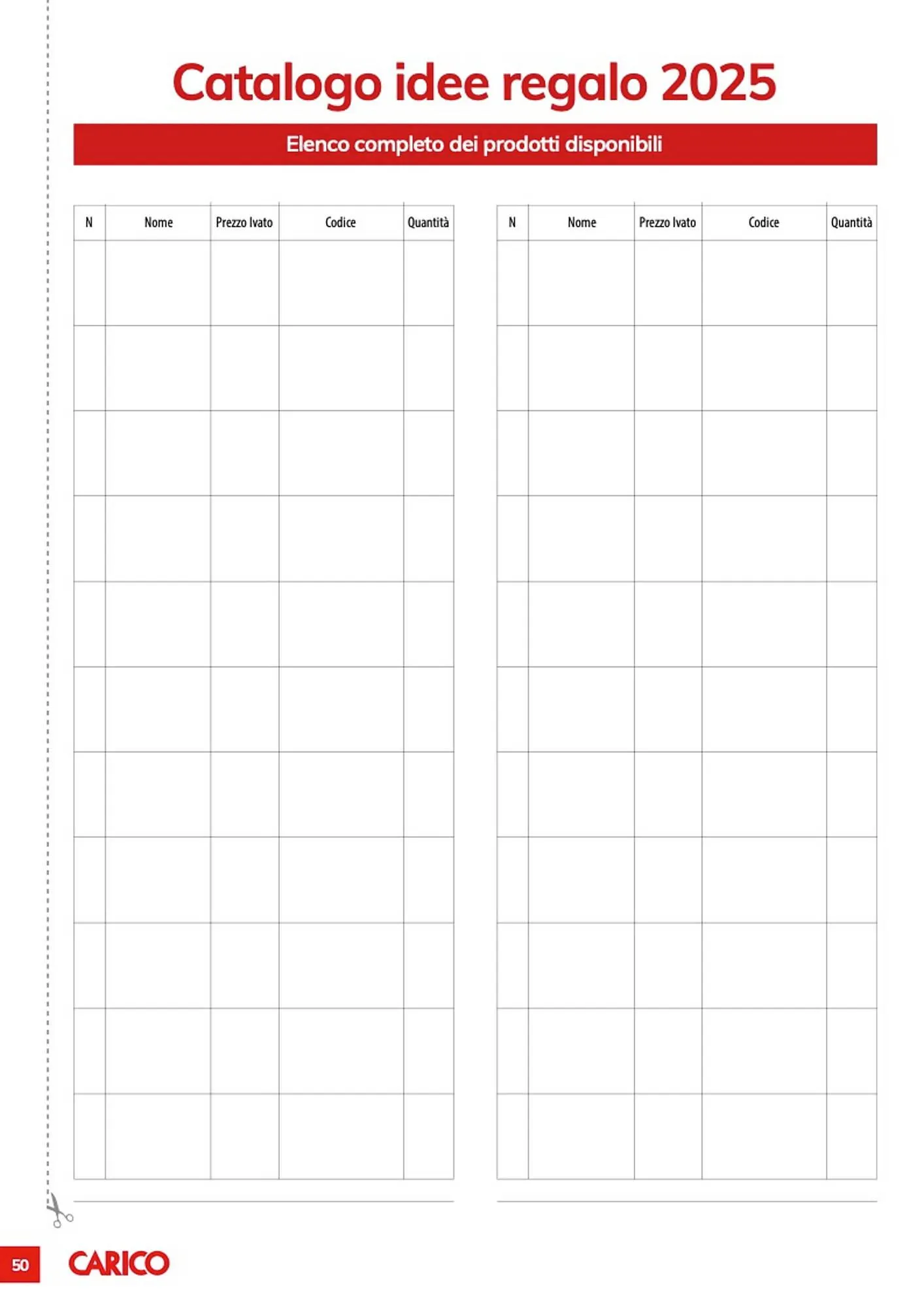 Volantino Carico Cash & Carry da 8 novembre a 21 dicembre di 2025 - Pagina del volantino 50