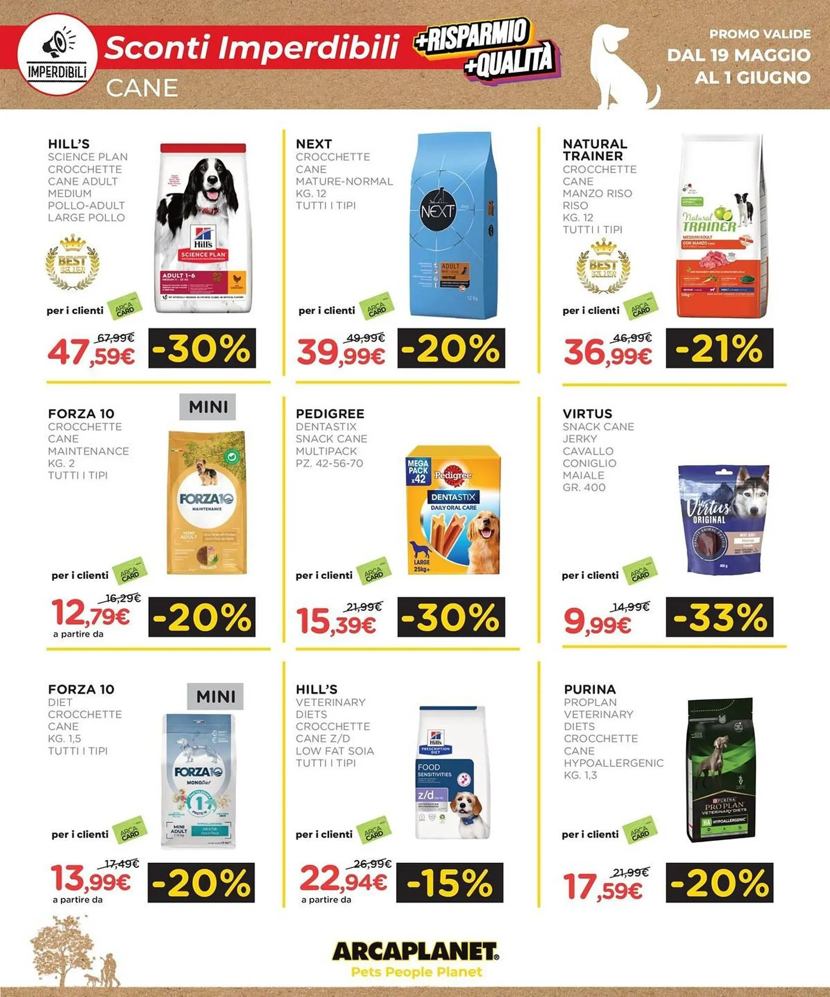 Volantino Arcaplanet da 19 maggio a 1 giugno di 2025 - Pagina del volantino 28