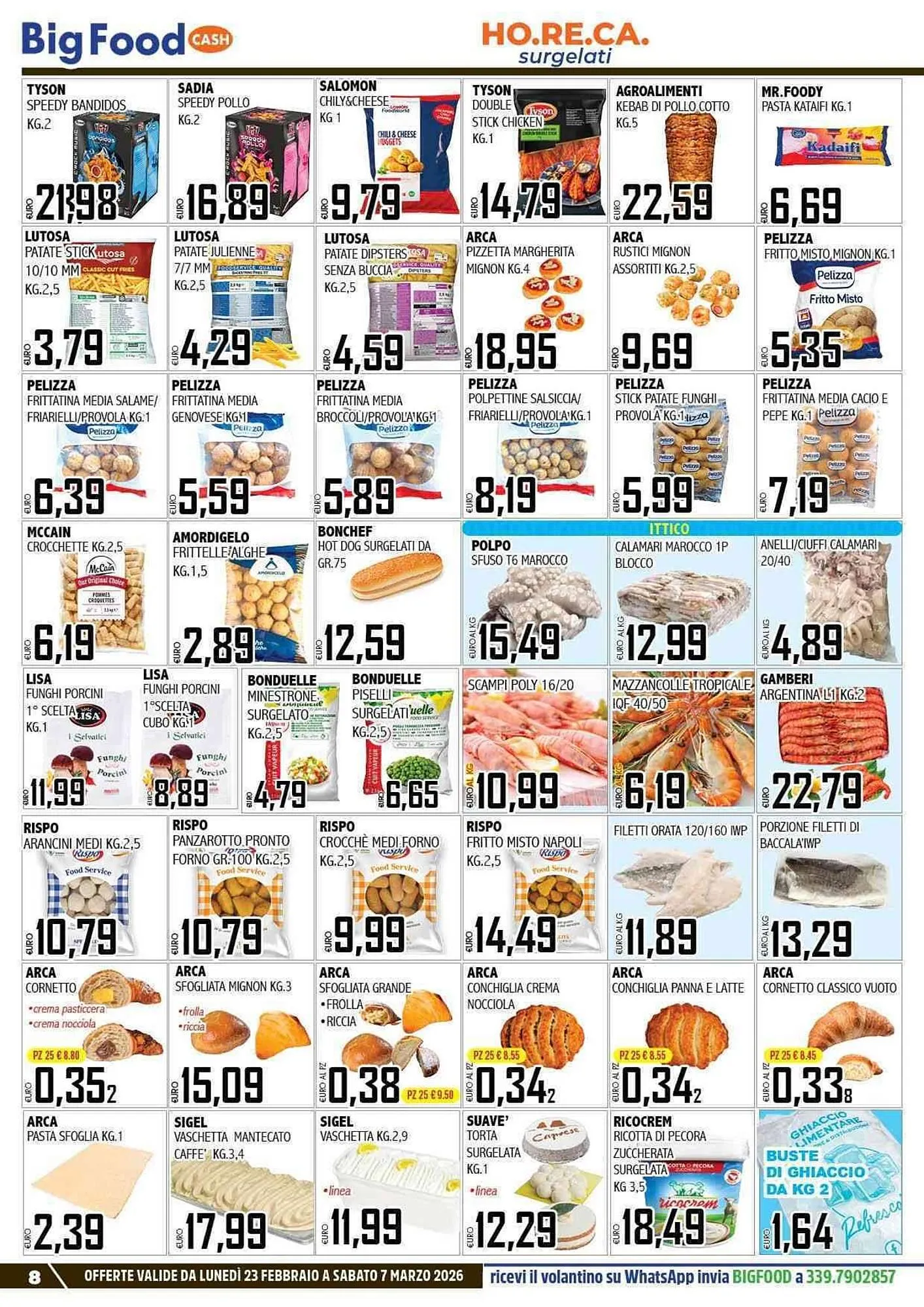Volantino Big Food da 23 febbraio a 7 marzo di 2026 - Pagina del volantino 8