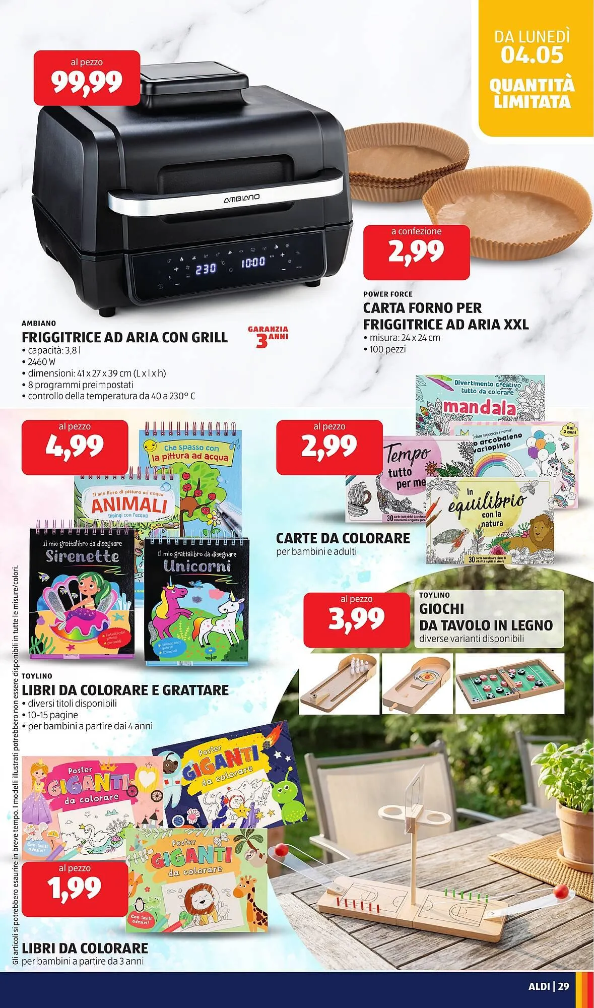 Volantino ALDI da 4 maggio a 10 maggio di 2026 - Pagina del volantino 29