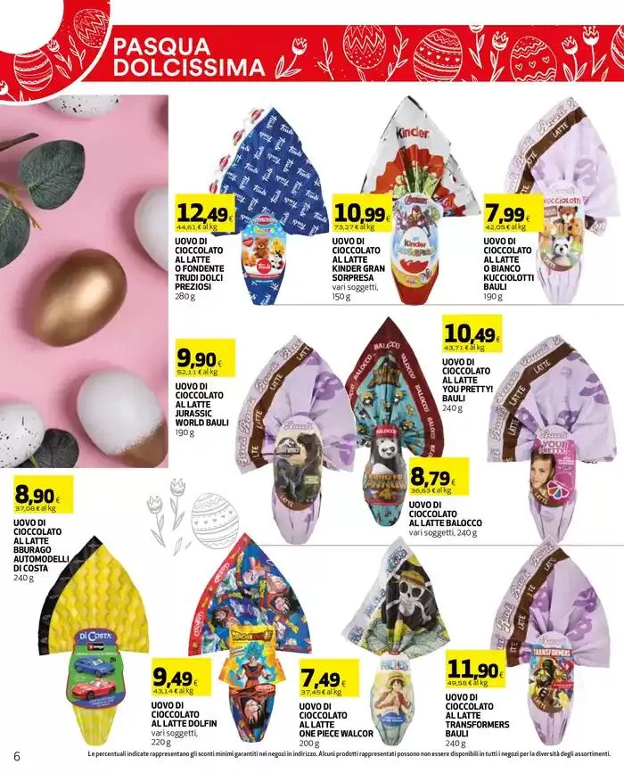 Buona Pasqua da 10 aprile a 22 aprile di 2025 - Pagina del volantino 6