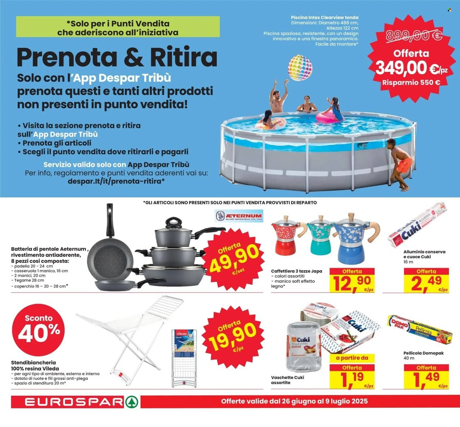 Volantino Eurospar da 26 giugno a 9 luglio di 2025 - Pagina del volantino 20