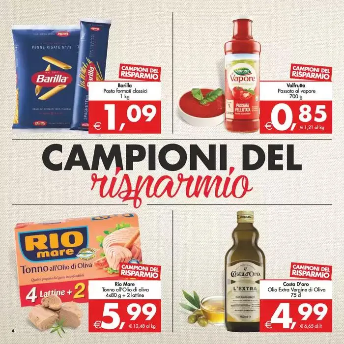 Campioni del risparmio da 7 gennaio a 16 gennaio di 2025 - Pagina del volantino 4