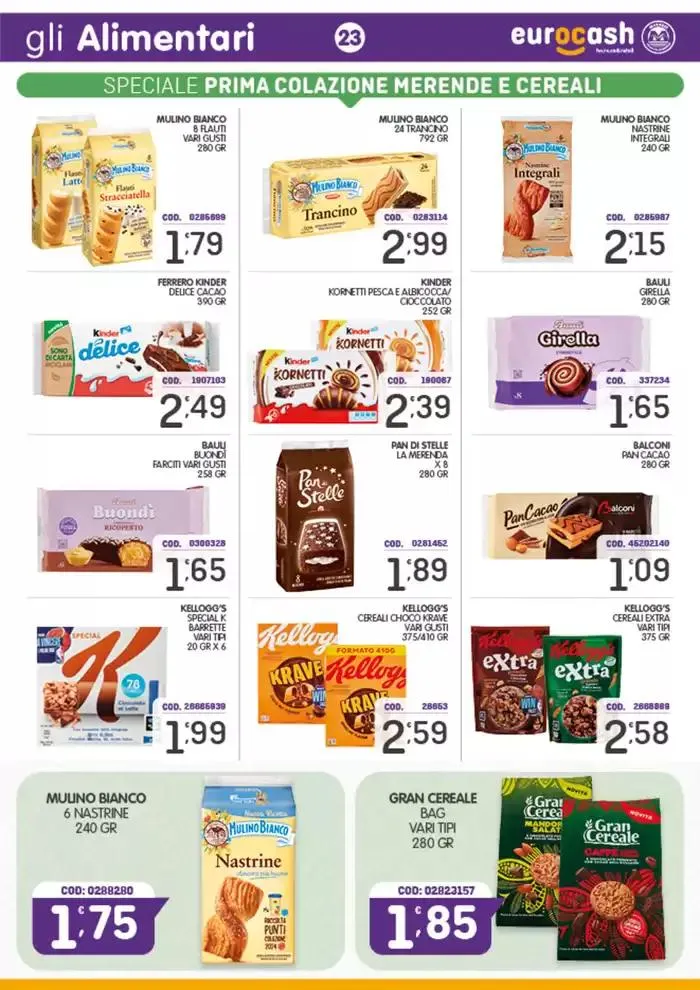 Offerte Eurocash da 18 novembre a 8 dicembre di 2024 - Pagina del volantino 23