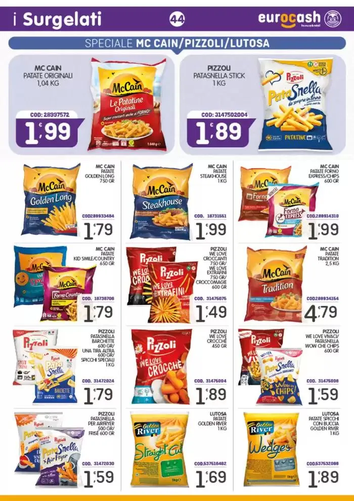 Volantino Eurocash da 10 marzo a 30 marzo di 2025 - Pagina del volantino 44