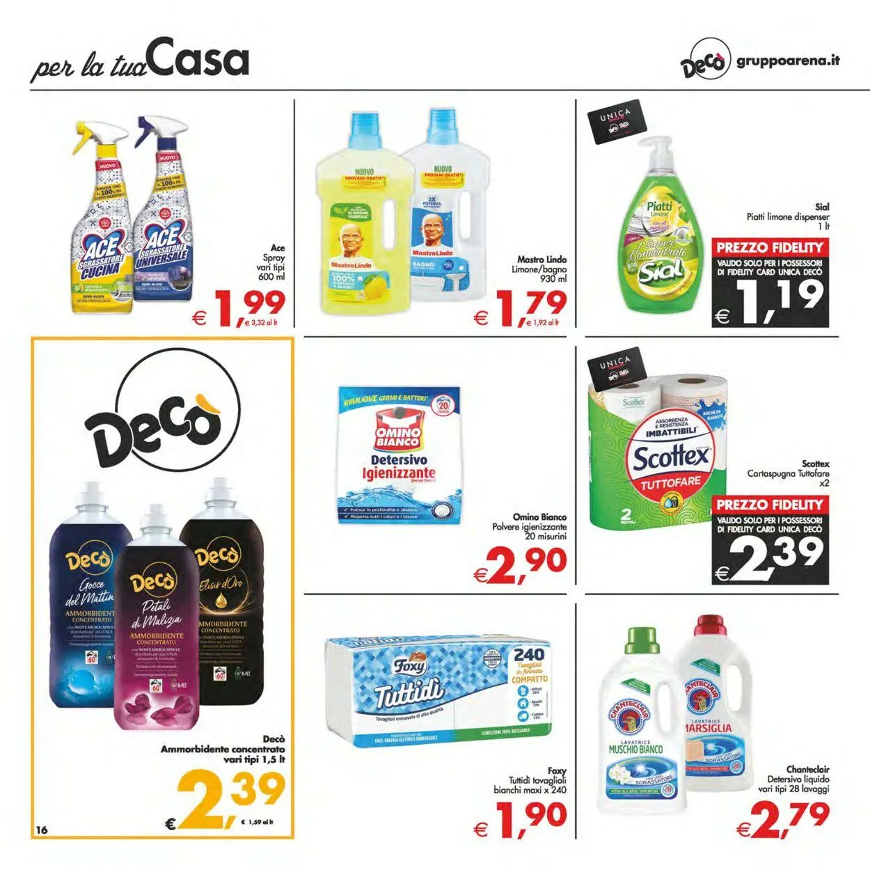 Deco Volantino attuale da 24 ottobre a 3 novembre di 2025 - Pagina del volantino 16