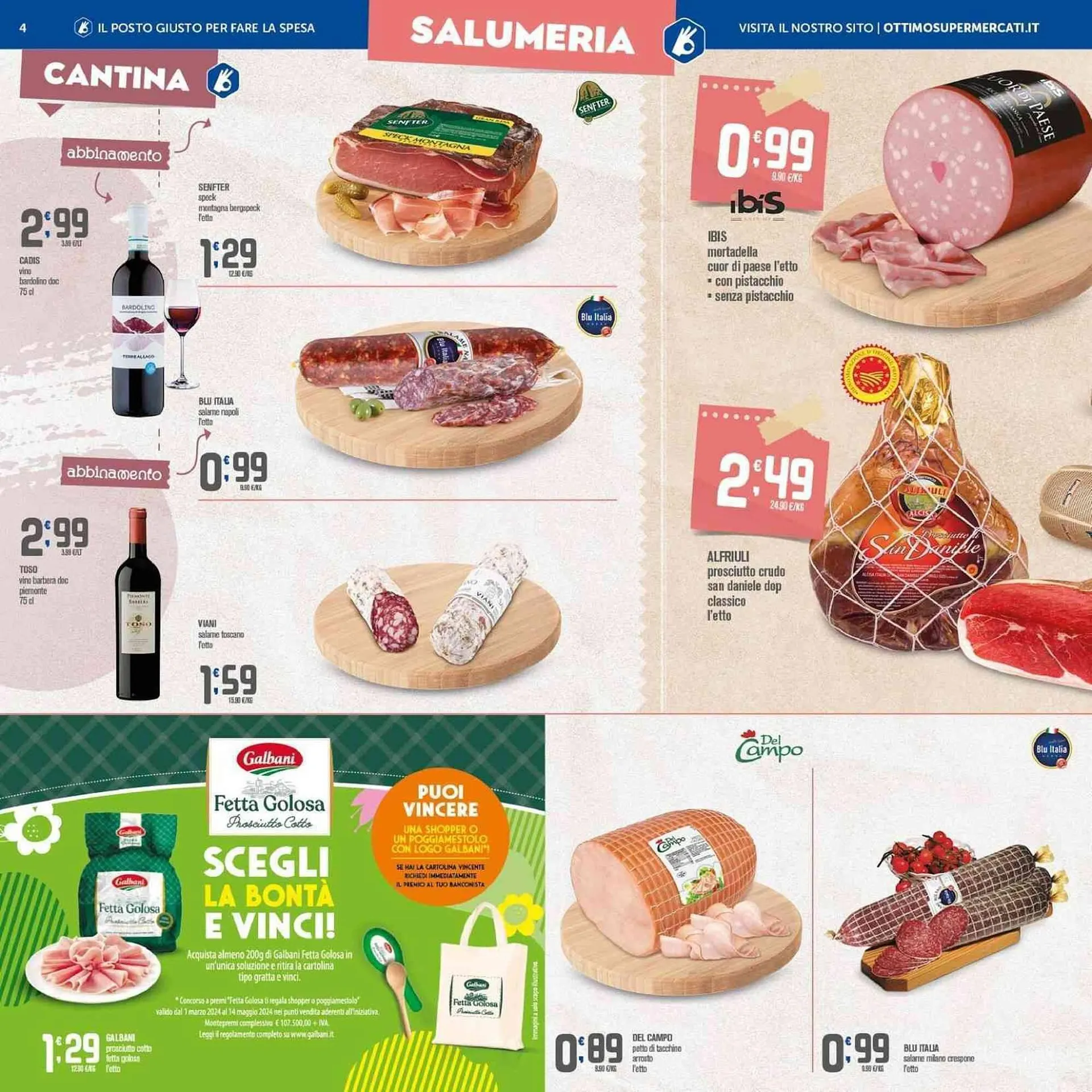 Volantino Ottimo Market da 12 aprile a 23 aprile di 2024 - Pagina del volantino 4