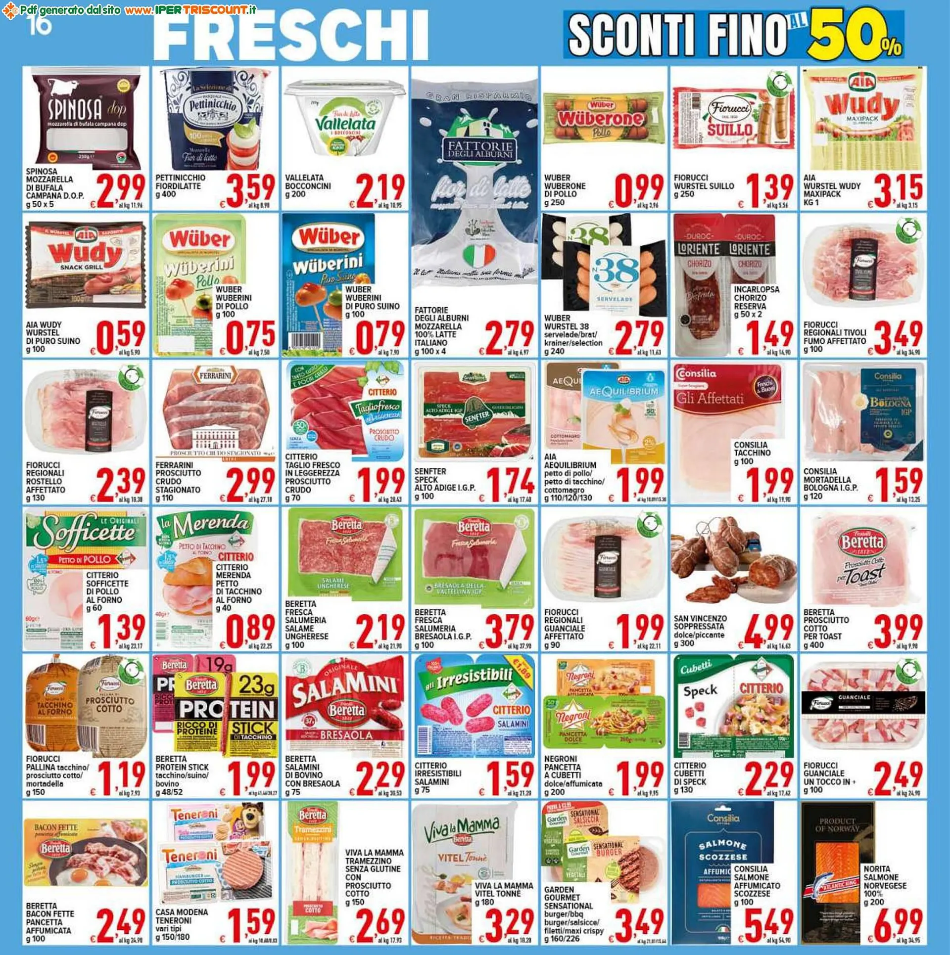 Volantino Iper Triscount da 25 ottobre a 2 novembre di 2023 - Pagina del volantino 16