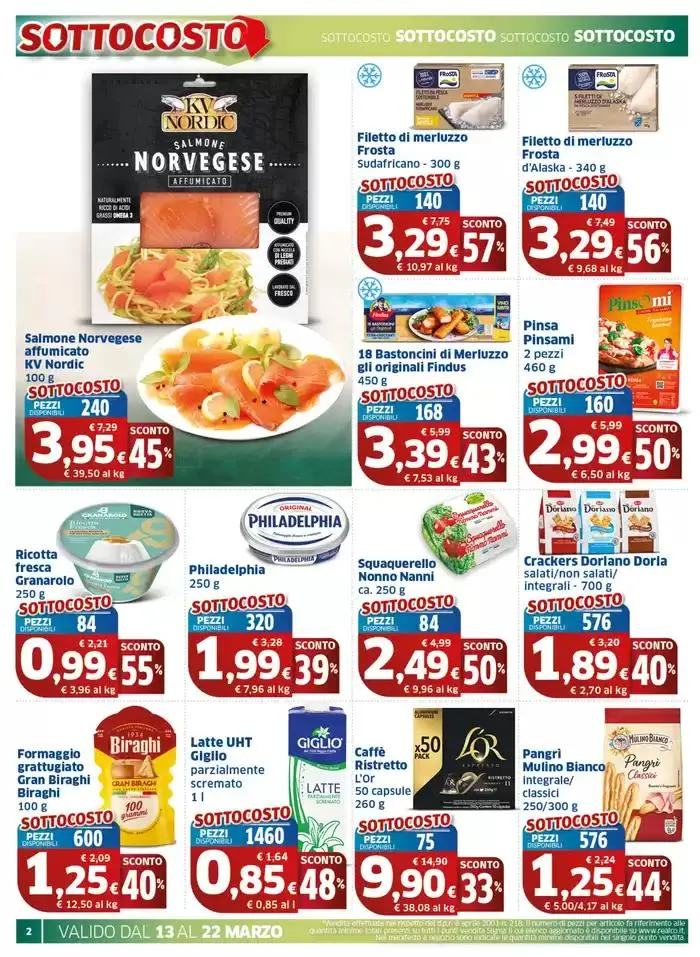 Sottocosto da 13 marzo a 25 marzo di 2025 - Pagina del volantino 2