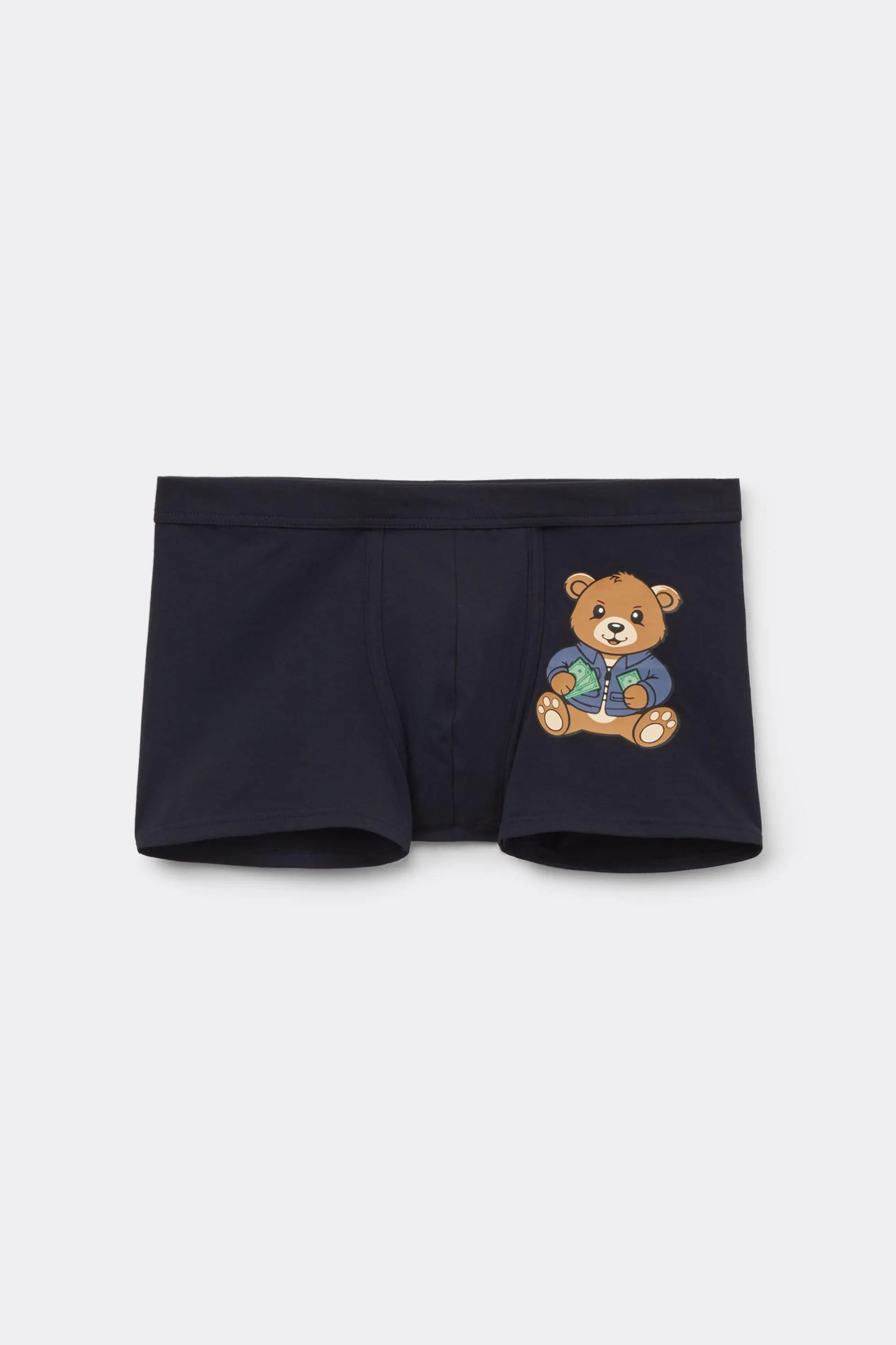 Boxer in Cotone Elasticizzato Stampato