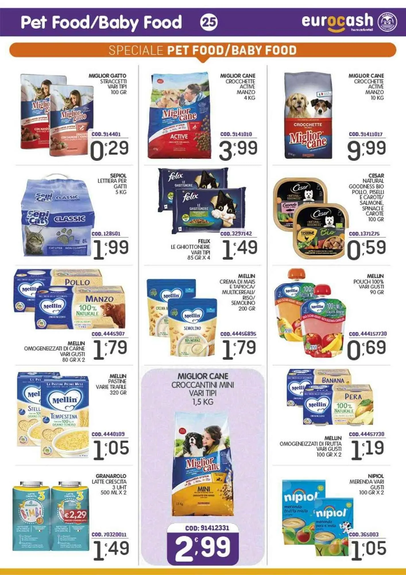 Volantino Eurocash da 27 ottobre a 9 novembre di 2025 - Pagina del volantino 25