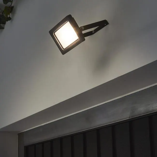 Faro da esterno Yonkers in alluminio, antracite, Modulo LED 10W INSPIRE
