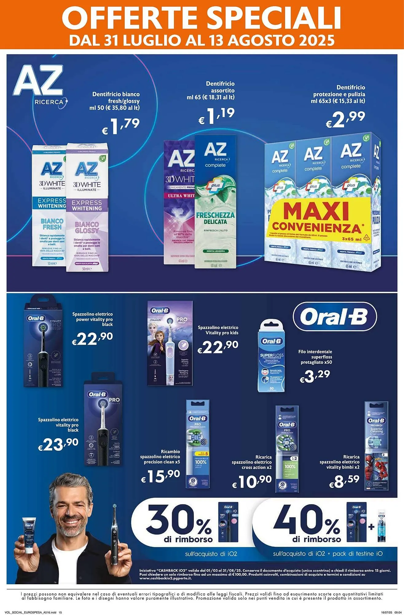 Volantino Eurospesa da 31 luglio a 13 agosto di 2025 - Pagina del volantino 15