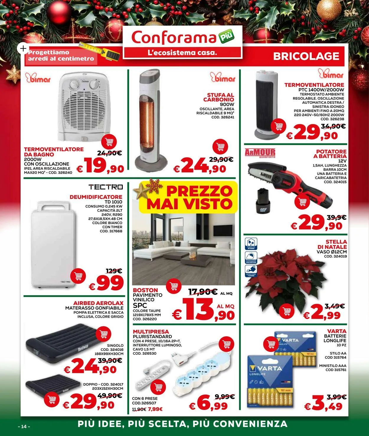 Conforama Volantino attuale da 2 dicembre a 16 dicembre di 2025 - Pagina del volantino 14