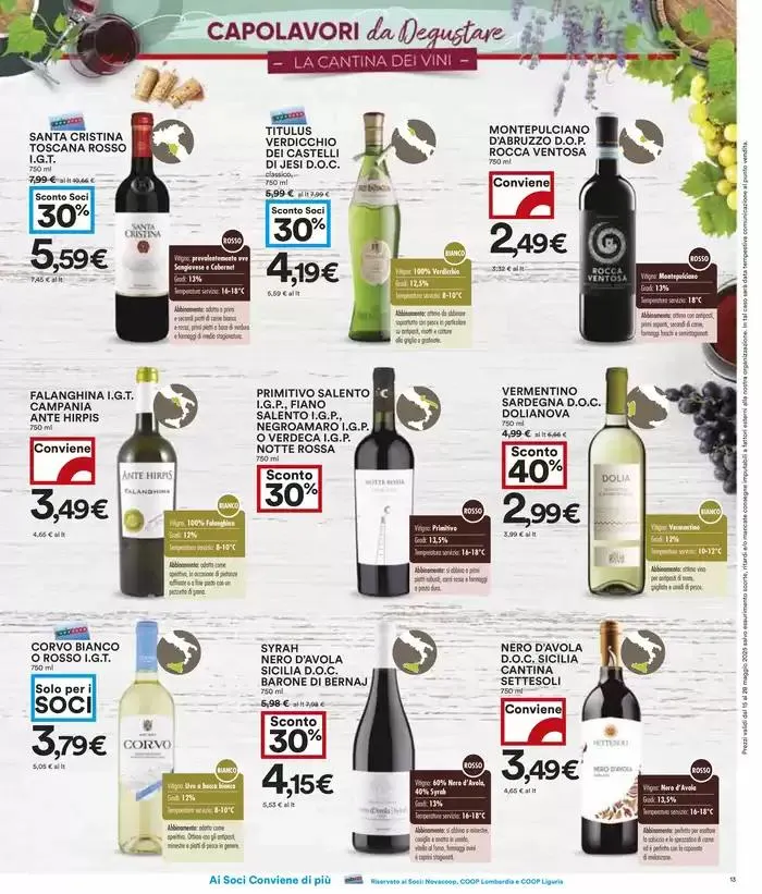 Offerte TOP da 15 maggio a 28 maggio di 2025 - Pagina del volantino 13