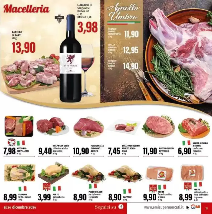 Il gusto delle feste da 20 dicembre a 24 dicembre di 2024 - Pagina del volantino 11