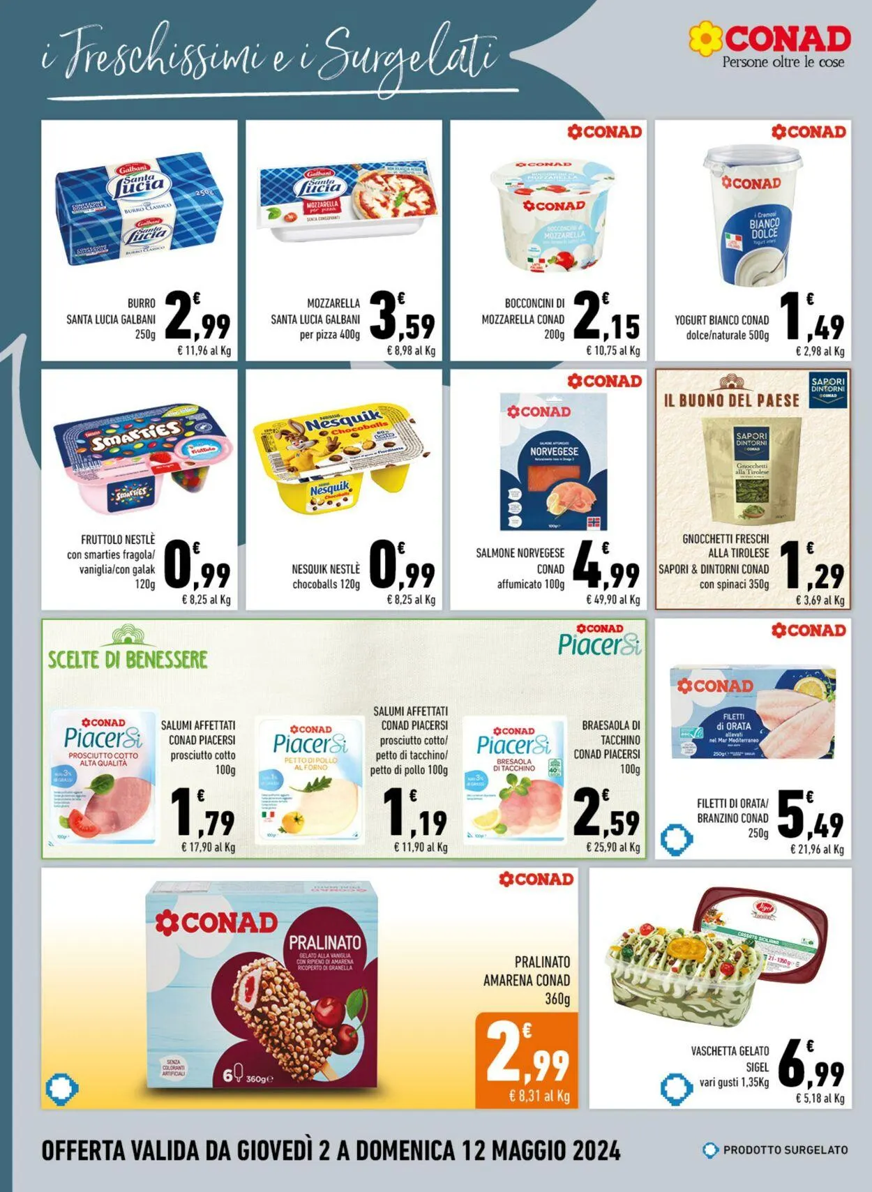 Conad - Margherita - Palermo Volantino attuale da 2 maggio a 11 aprile di 2025 - Pagina del volantino 8