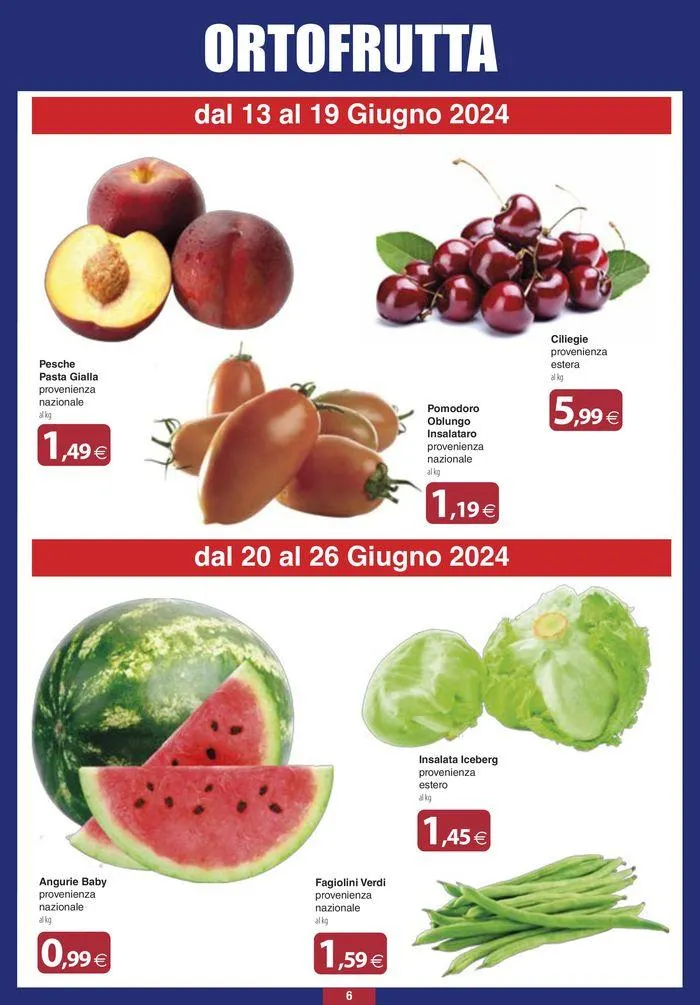 Offerte da 13 giugno a 26 giugno di 2024 - Pagina del volantino 6