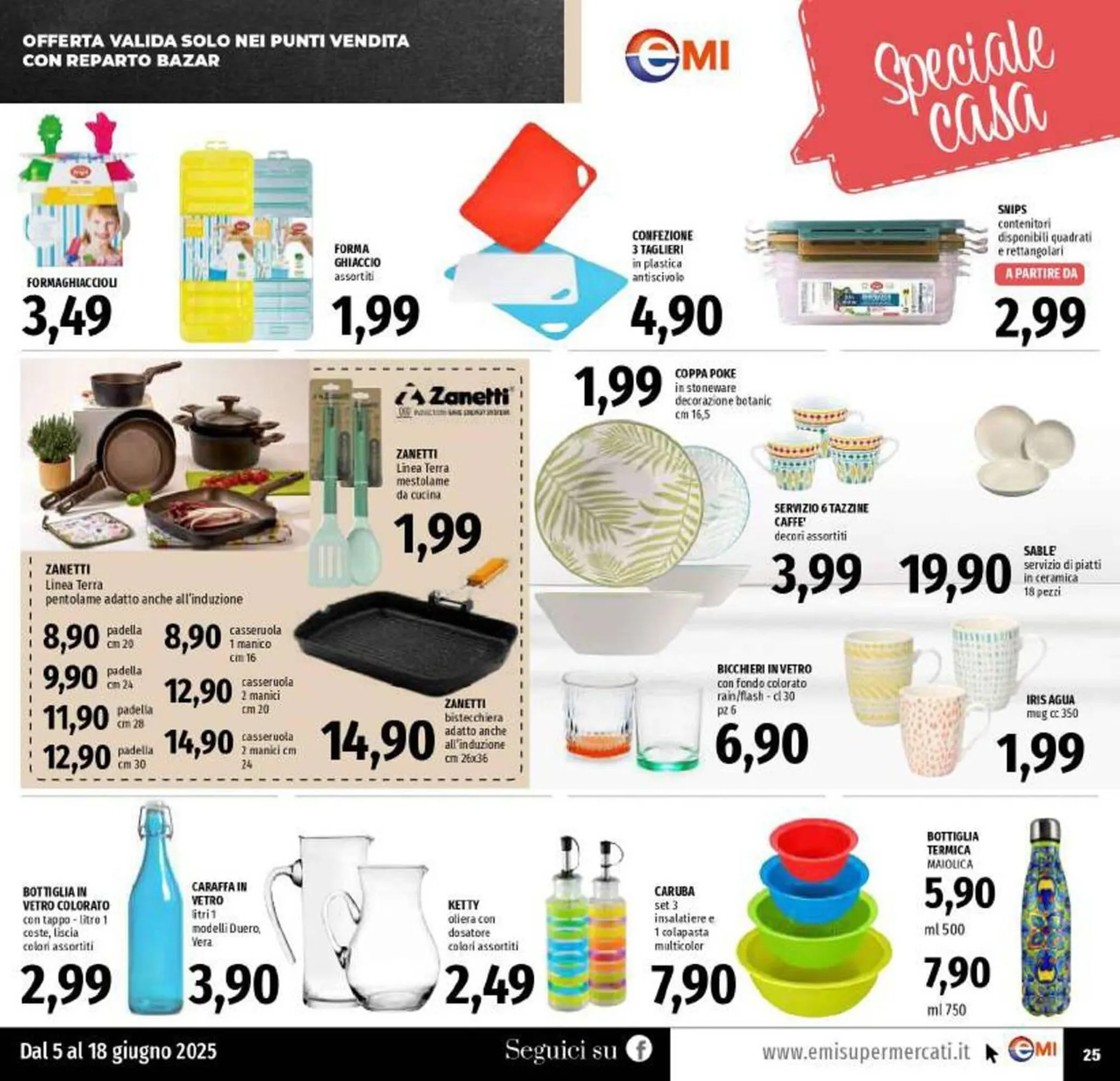 Volantino Emi Supermercati da 5 giugno a 18 giugno di 2025 - Pagina del volantino 25