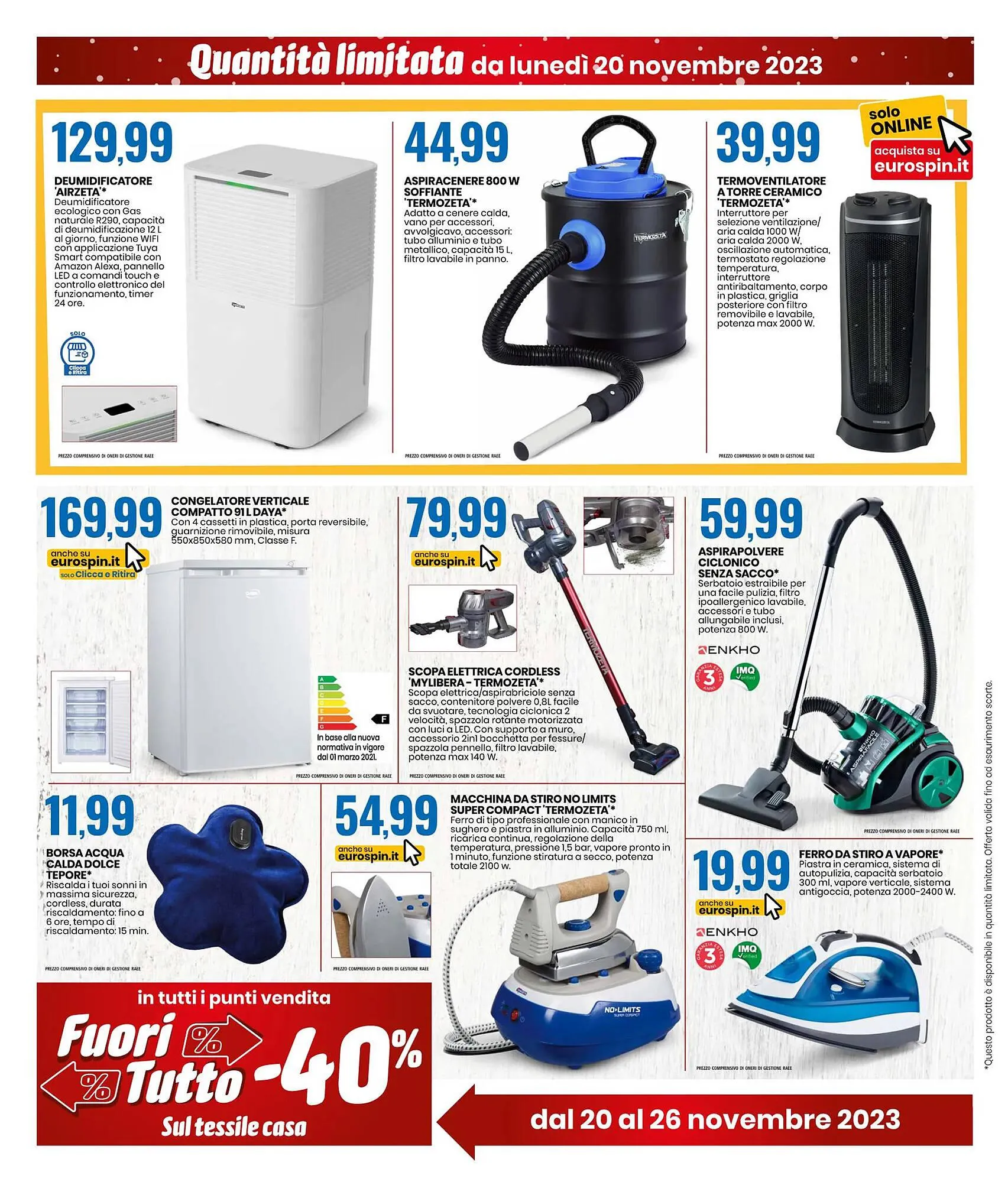 Volantino Eurospin da 20 novembre a 29 novembre di 2023 - Pagina del volantino 14