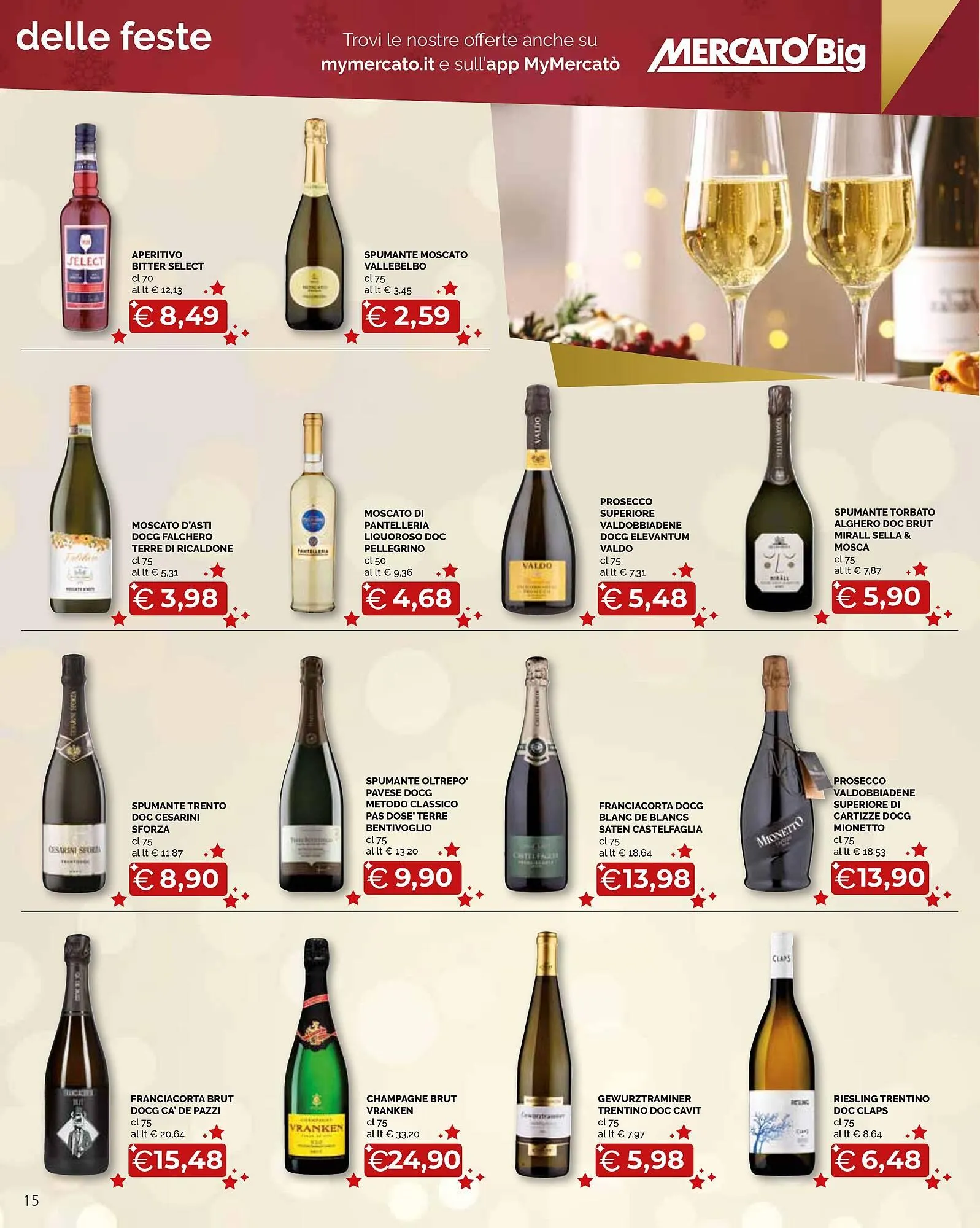 Volantino Mercatò Big da 15 dicembre a 28 dicembre di 2025 - Pagina del volantino 15