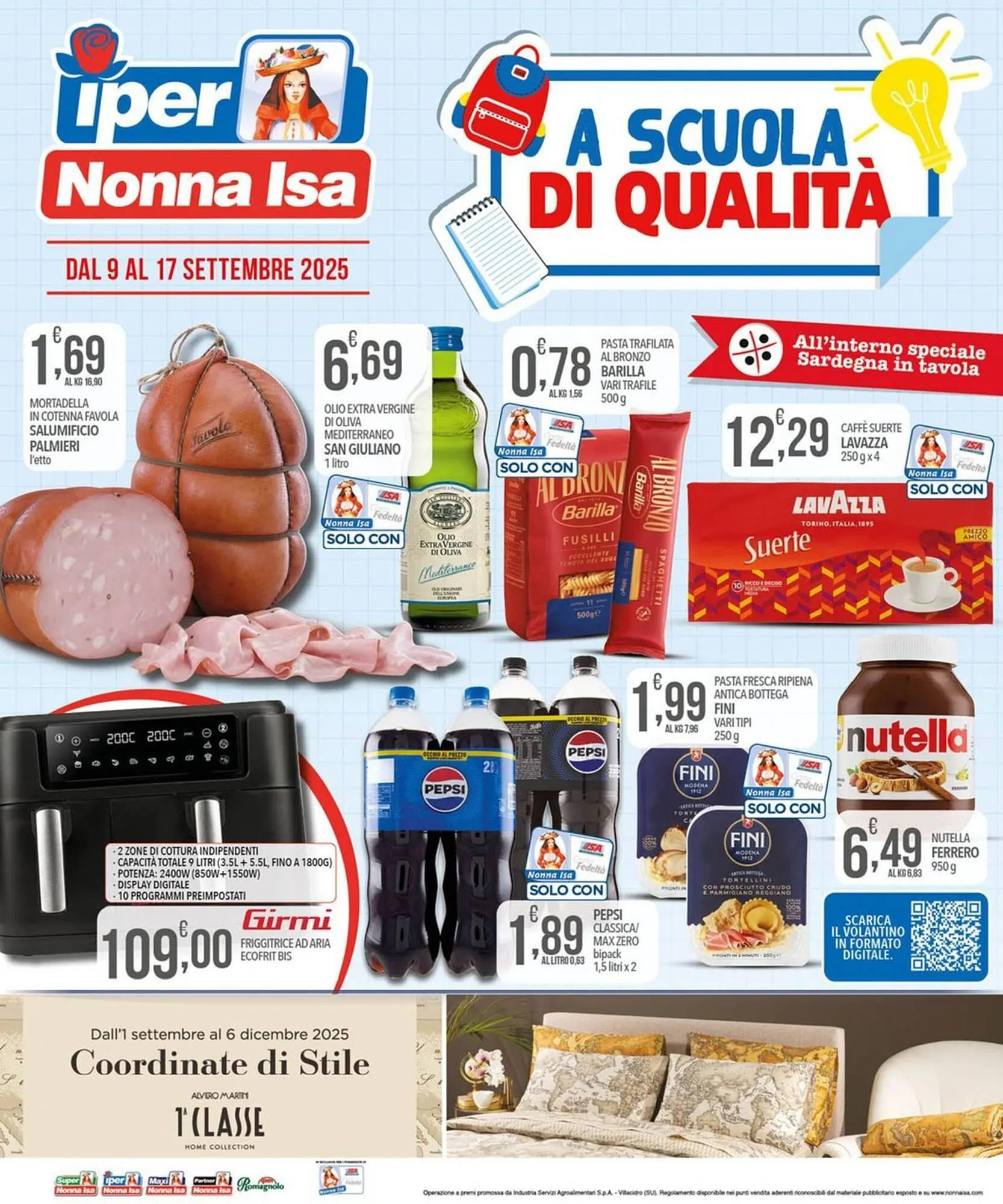 Volantino Iper Nonna Isa da 9 settembre a 17 settembre di 2025 - Pagina del volantino 1