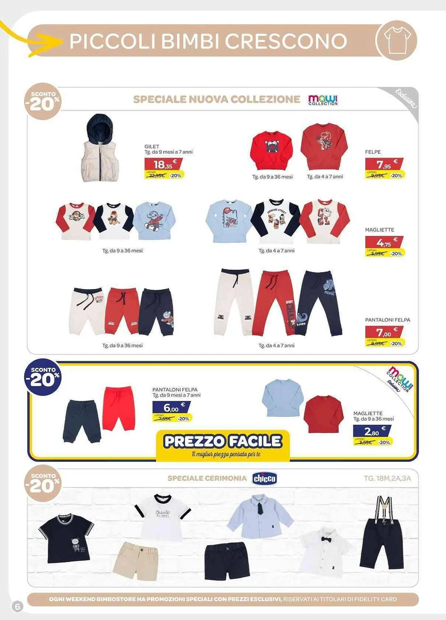 Volantino Bimbo Store da 26 febbraio a 4 marzo di 2026 - Pagina del volantino 6