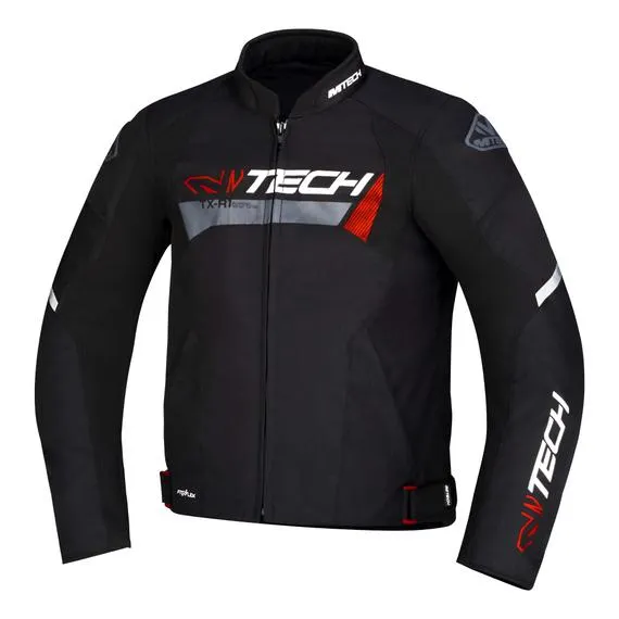 Giacca da moto TX-R1 Nero/Rosso
