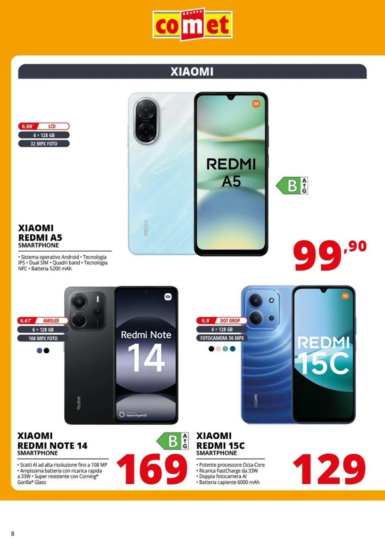 Comet Volantino attuale da 29 agosto a 11 settembre di 2025 - Pagina del volantino 8