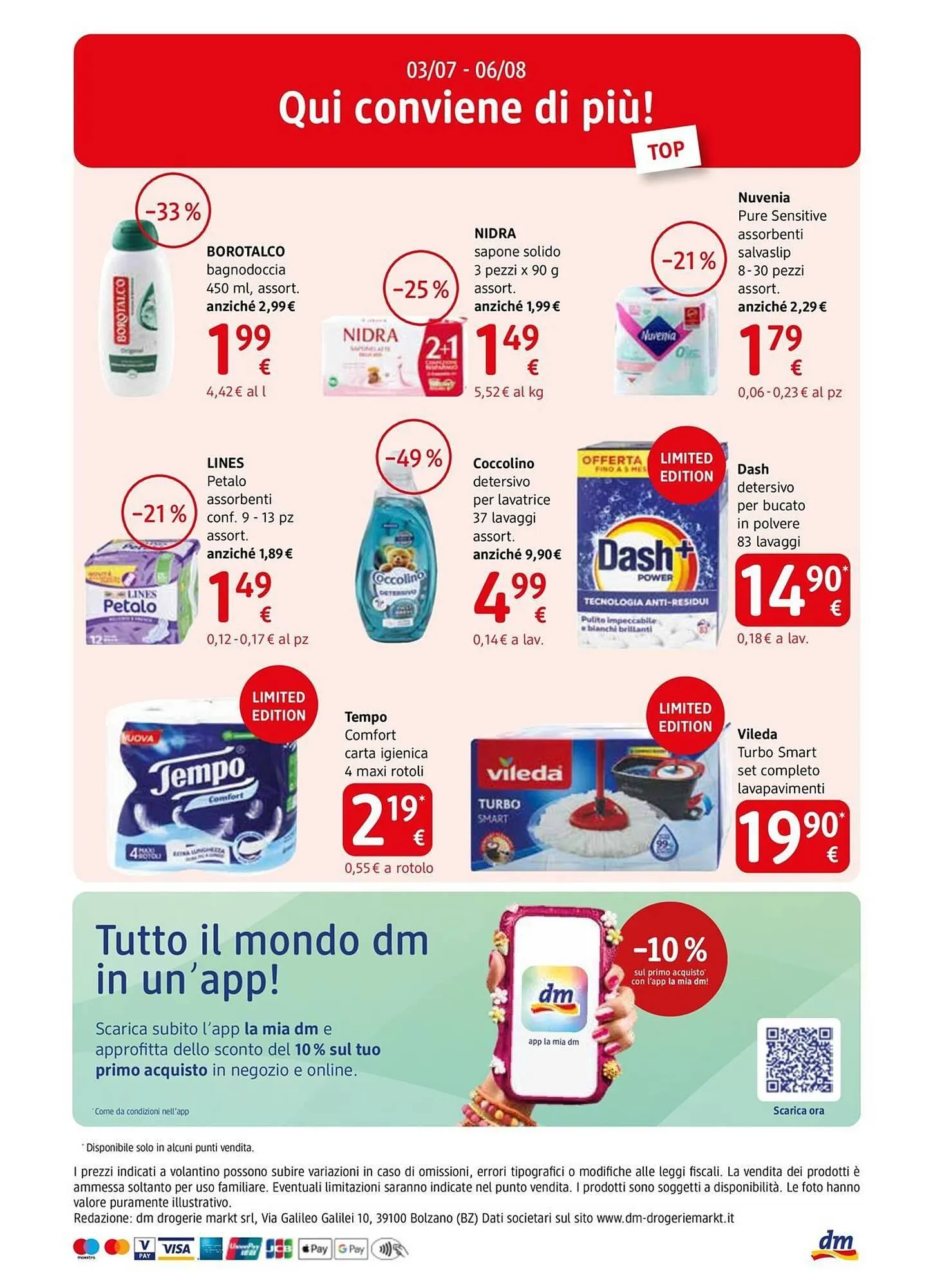 Volantino dm drogerie markt da 3 luglio a 6 agosto di 2025 - Pagina del volantino 16